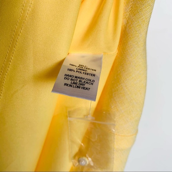 Lulus BACKLESS SKATER DRESS Yellow - Picture 6 of 6